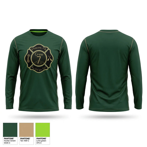 Long Sleeve Performance Shirt, Crew 7, , Teamtime, Team time, sublimation, custom sports apparel, team uniforms, spirit wear, spiritwear, sports uniforms, custom shirts, team store, custom team store, fundraiser sports, apparel fundraiser