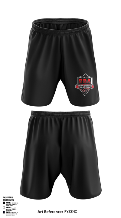 Burton Basketball Academy 23292759 Athletic Shorts With Pockets - 1
