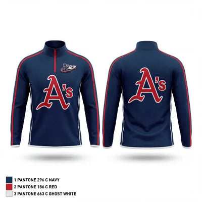Little Rock A’s 90901203 Quarter Zip Jacket - 1 (1)