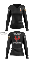 56th Signal Battalion 15358716 Women's Long Sleeve V-neck Shirt - 30