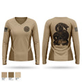 HHC 136th ESB Women's Long Sleeve V-neck Shirt - 1
