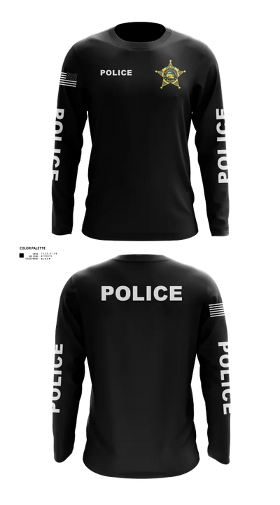 St. Joseph County Police Department 17172359 Long Sleeve Performance Shirt 85
