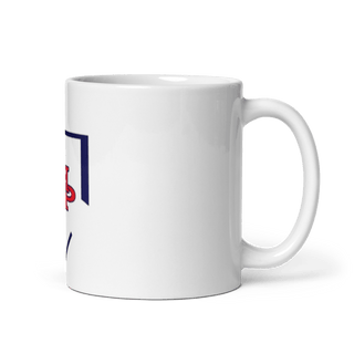 BHP Baseball 6198645 White Glossy Mug - Small