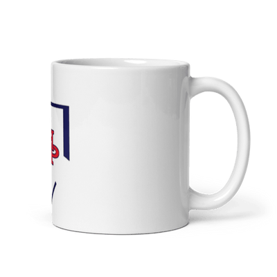 BHP Baseball 6198645 White Glossy Mug - Small