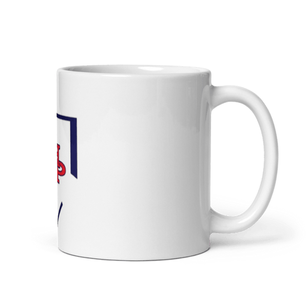 BHP Baseball 6198645 White Glossy Mug - Large