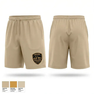 Athletic Shorts With Pockets, Maud Police, Police, Teamtime, Team time, sublimation, custom sports apparel, team uniforms, spirit wear, spiritwear, sports uniforms, custom shirts, team store, custom team store, fundraiser sports, apparel fundraiser