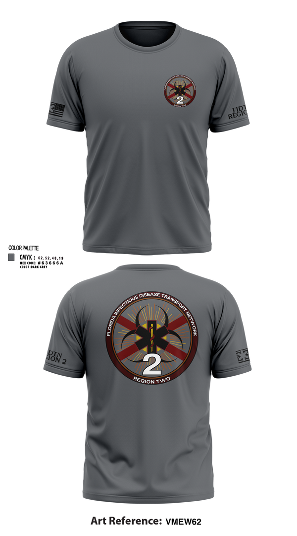 Old School Cotton Feel Shirt, FIDTN Region 2, EMS/EMT, Teamtime, Team time, sublimation, custom sports apparel, team uniforms, spirit wear, spiritwear, sports uniforms, custom shirts, team store, custom team store, fundraiser sports, apparel fundraiser