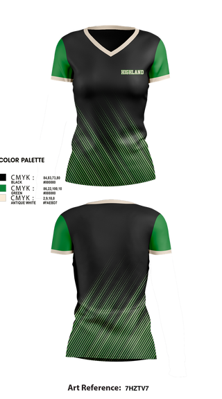 Womens Short Sleeve Vneck Shirt, Highland, Wrestling, Teamtime, Team time, sublimation, custom sports apparel, team uniforms, spirit wear, spiritwear, sports uniforms, custom shirts, team store, custom team store, fundraiser sports, apparel fundraiser