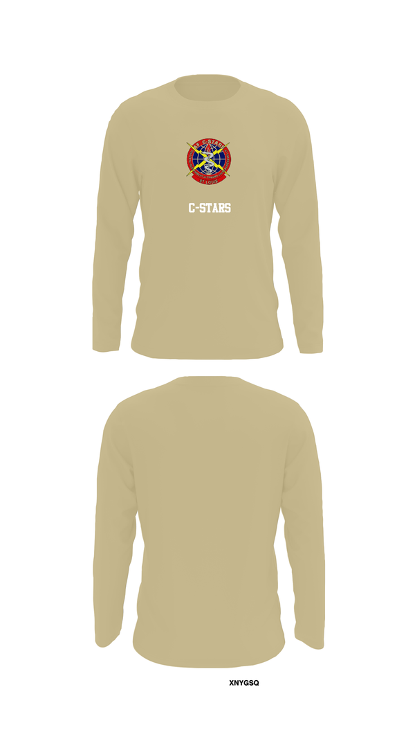 Long Sleeve Performance Shirt, C-STARS, , Teamtime, Team time, sublimation, custom sports apparel, team uniforms, spirit wear, spiritwear, sports uniforms, custom shirts, team store, custom team store, fundraiser sports, apparel fundraiser
