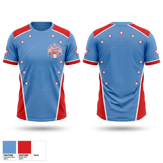 Soft Poly Tee Cotton Like Feel, Bladen County All Stars, Softball, Teamtime, Team time, sublimation, custom sports apparel, team uniforms, spirit wear, spiritwear, sports uniforms, custom shirts, team store, custom team store, fundraiser sports, apparel fundraiser