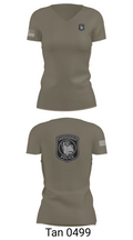 Cartersville Police 31940662 Women's Short Sleeve V-neck Shirt - 6