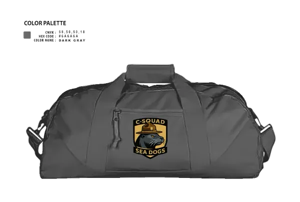 Duffle Bag, C-Squad, Police, Teamtime, Team time, sublimation, custom sports apparel, team uniforms, spirit wear, spiritwear, sports uniforms, custom shirts, team store, custom team store, fundraiser sports, apparel fundraiser