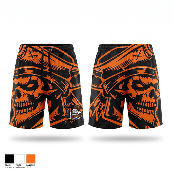 Athletic Shorts With Pockets, A.C. DAVIS PIRATES, , Teamtime, Team time, sublimation, custom sports apparel, team uniforms, spirit wear, spiritwear, sports uniforms, custom shirts, team store, custom team store, fundraiser sports, apparel fundraiser