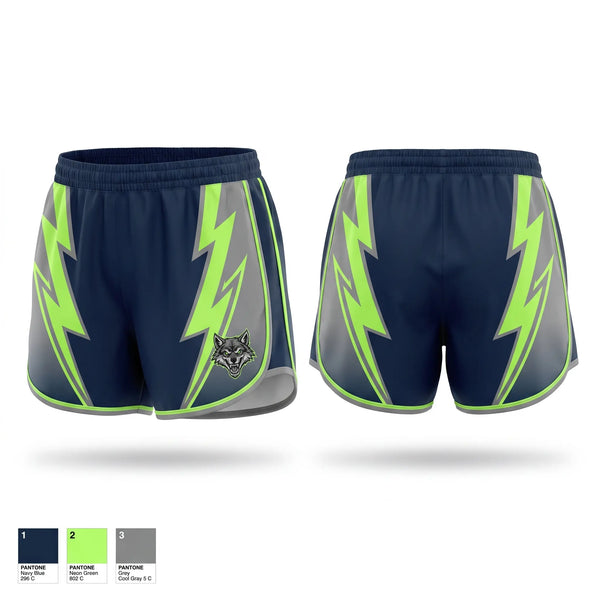 Womens Shorts, West Michigan Rogue, Men's Basketball, Teamtime, Team time, sublimation, custom sports apparel, team uniforms, spirit wear, spiritwear, sports uniforms, custom shirts, team store, custom team store, fundraiser sports, apparel fundraiser