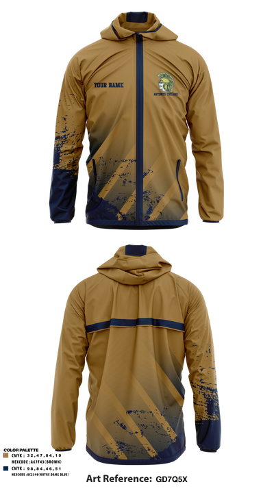 Antonito Trojans Windbreaker - 6