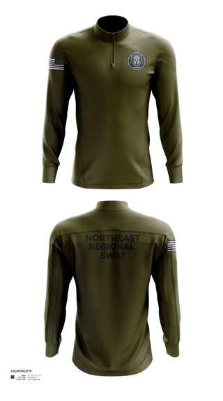 Quarter Zip Jacket, Swat, , Teamtime, Team time, sublimation, custom sports apparel, team uniforms, spirit wear, spiritwear, sports uniforms, custom shirts, team store, custom team store, fundraiser sports, apparel fundraiser