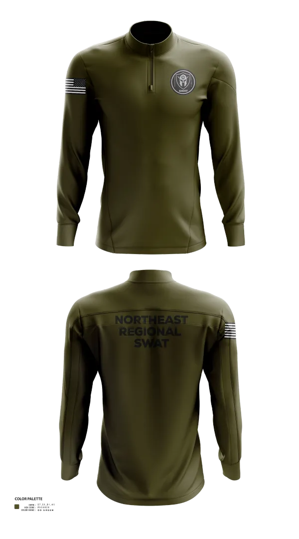 Quarter Zip Jacket, Swat, , Teamtime, Team time, sublimation, custom sports apparel, team uniforms, spirit wear, spiritwear, sports uniforms, custom shirts, team store, custom team store, fundraiser sports, apparel fundraiser
