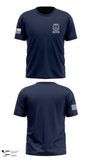 Old School Cotton Feel Shirt, 5th PCT Crime Section, , Teamtime, Team time, sublimation, custom sports apparel, team uniforms, spirit wear, spiritwear, sports uniforms, custom shirts, team store, custom team store, fundraiser sports, apparel fundraiser