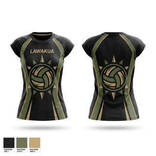 Short Sleeve Womens Volleyball Jersey, LAWAKUA, Women's Volleyball, Teamtime, Team time, sublimation, custom sports apparel, team uniforms, spirit wear, spiritwear, sports uniforms, custom shirts, team store, custom team store, fundraiser sports, apparel fundraiser