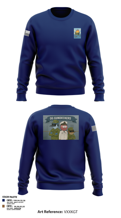 N/A 58187336 Crew Neck Sweatshirt - 1
