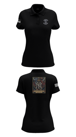 Womens Short Sleeve Performance Polo, New York Yankees, Baseball, Teamtime, Team time, sublimation, custom sports apparel, team uniforms, spirit wear, spiritwear, sports uniforms, custom shirts, team store, custom team store, fundraiser sports, apparel fundraiser