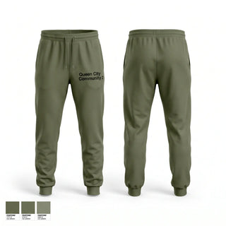 Sweatpants, Queen City Community, Fire Department, Teamtime, Team time, sublimation, custom sports apparel, team uniforms, spirit wear, spiritwear, sports uniforms, custom shirts, team store, custom team store, fundraiser sports, apparel fundraiser