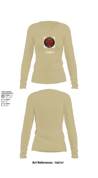 Womens Long Sleeve Vneck Shirt, 41 CEC-A, , Teamtime, Team time, sublimation, custom sports apparel, team uniforms, spirit wear, spiritwear, sports uniforms, custom shirts, team store, custom team store, fundraiser sports, apparel fundraiser