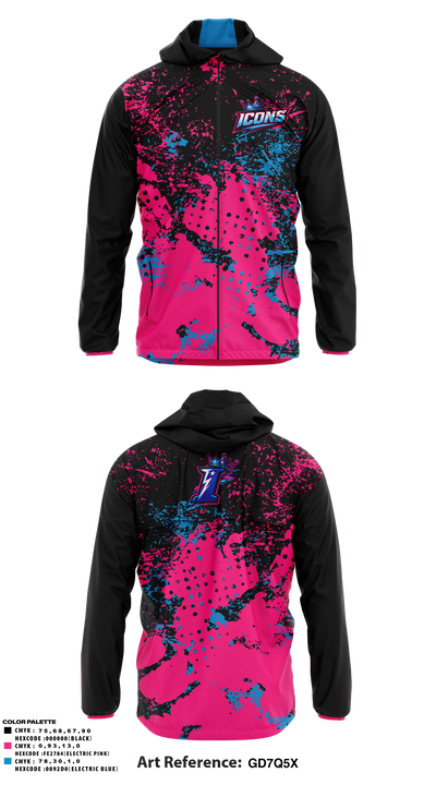 East Coast Icons Windbreaker - 11