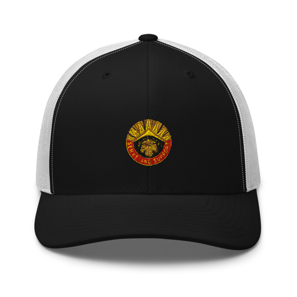 389th CSSB 42999540 Retro Trucker Hat | Yupoong 6606