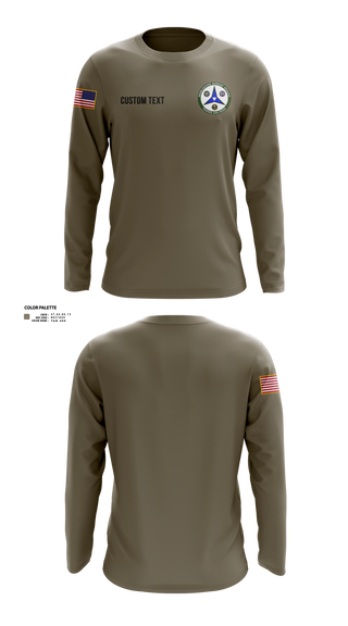 Long Sleeve Performance Shirt, 38th RSG, Army, Teamtime, Team time, sublimation, custom sports apparel, team uniforms, spirit wear, spiritwear, sports uniforms, custom shirts, team store, custom team store, fundraiser sports, apparel fundraiser