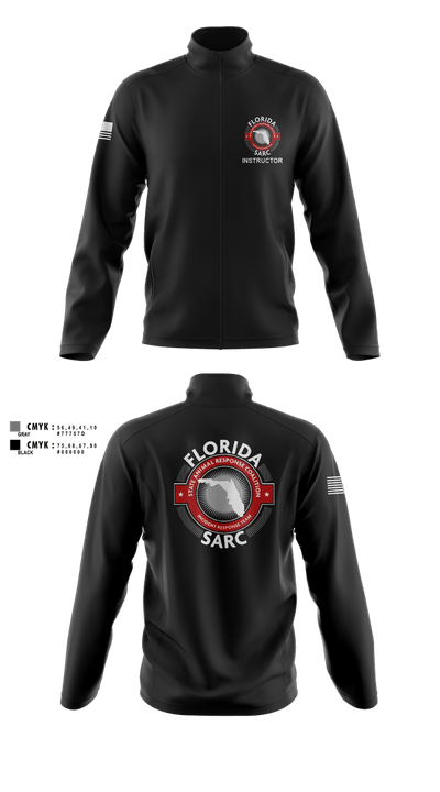 Florida State Animal Response Coalition 45441276 Fleece Jacket - 10