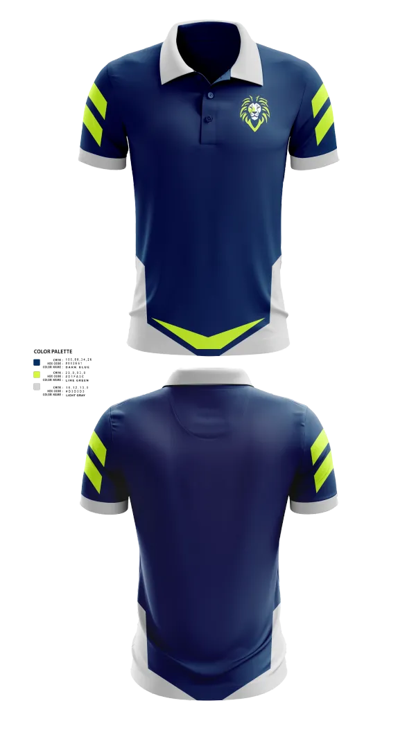 Short Sleeve Performance Polo, Lions, , Teamtime, Team time, sublimation, custom sports apparel, team uniforms, spirit wear, spiritwear, sports uniforms, custom shirts, team store, custom team store, fundraiser sports, apparel fundraiser