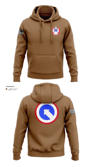 Hoodie, 1st Theater Sustainment Command, Army, Teamtime, Team time, sublimation, custom sports apparel, team uniforms, spirit wear, spiritwear, sports uniforms, custom shirts, team store, custom team store, fundraiser sports, apparel fundraiser