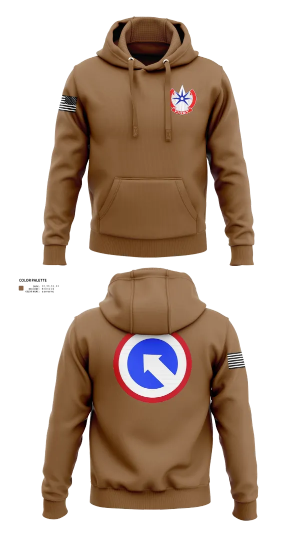 Hoodie, 1st Theater Sustainment Command, Army, Teamtime, Team time, sublimation, custom sports apparel, team uniforms, spirit wear, spiritwear, sports uniforms, custom shirts, team store, custom team store, fundraiser sports, apparel fundraiser