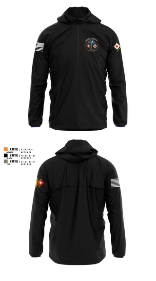 Windbreaker, 206 Steel Lightning, Army, Teamtime, Team time, sublimation, custom sports apparel, team uniforms, spirit wear, spiritwear, sports uniforms, custom shirts, team store, custom team store, fundraiser sports, apparel fundraiser