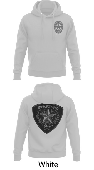 Hoodie, STAFFORD POLICE DEPARTMENT, Police, Teamtime, Team time, sublimation, custom sports apparel, team uniforms, spirit wear, spiritwear, sports uniforms, custom shirts, team store, custom team store, fundraiser sports, apparel fundraiser
