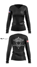 RCSD Women's Long Sleeve V-neck Shirt - 3
