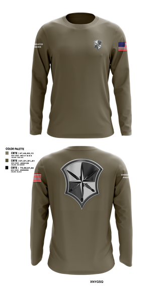 Long Sleeve Performance Shirt, AOSD, Army, Teamtime, Team time, sublimation, custom sports apparel, team uniforms, spirit wear, spiritwear, sports uniforms, custom shirts, team store, custom team store, fundraiser sports, apparel fundraiser
