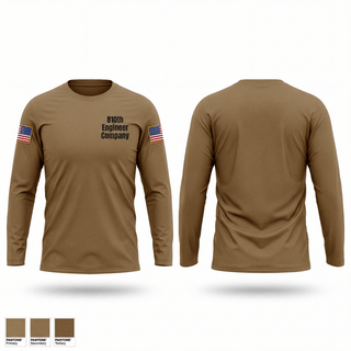 Long Sleeve Performance Shirt, 810th Engineer Company, National Guard, Teamtime, Team time, sublimation, custom sports apparel, team uniforms, spirit wear, spiritwear, sports uniforms, custom shirts, team store, custom team store, fundraiser sports, apparel fundraiser