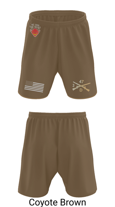 D Co 3-47 Cadre Athletic Shorts With Pockets - 9