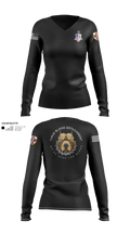 7236 Medical Support Unit 23700208 Women's Long Sleeve V-neck Shirt - 21