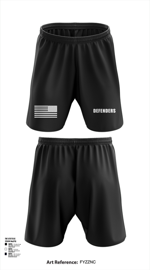 Athletic Shorts With Pockets, Defenders, , Teamtime, Team time, sublimation, custom sports apparel, team uniforms, spirit wear, spiritwear, sports uniforms, custom shirts, team store, custom team store, fundraiser sports, apparel fundraiser