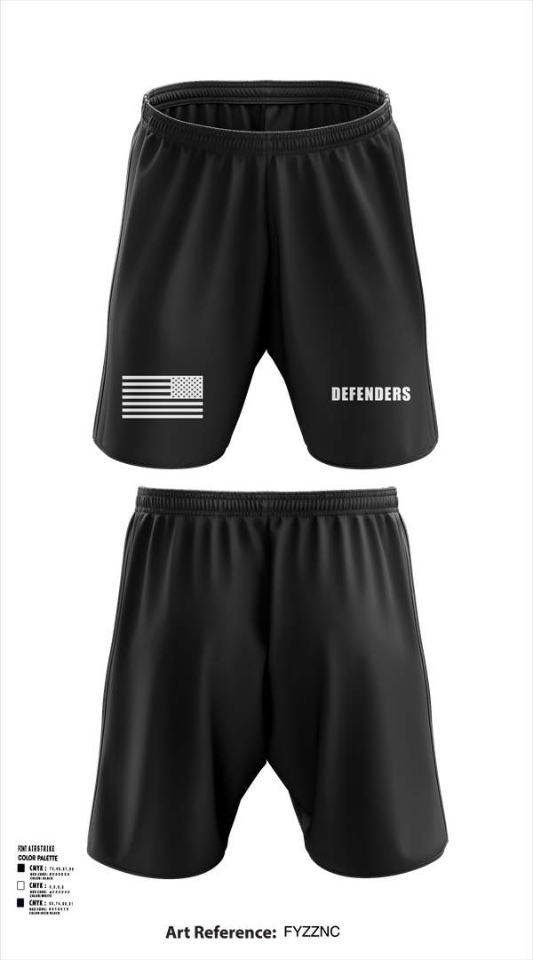 Athletic Shorts With Pockets, Defenders, , Teamtime, Team time, sublimation, custom sports apparel, team uniforms, spirit wear, spiritwear, sports uniforms, custom shirts, team store, custom team store, fundraiser sports, apparel fundraiser
