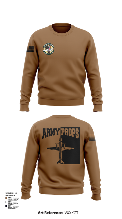 DET 2 CO A 2-245th AVN 46226536 Crew Neck Sweatshirt - 1
