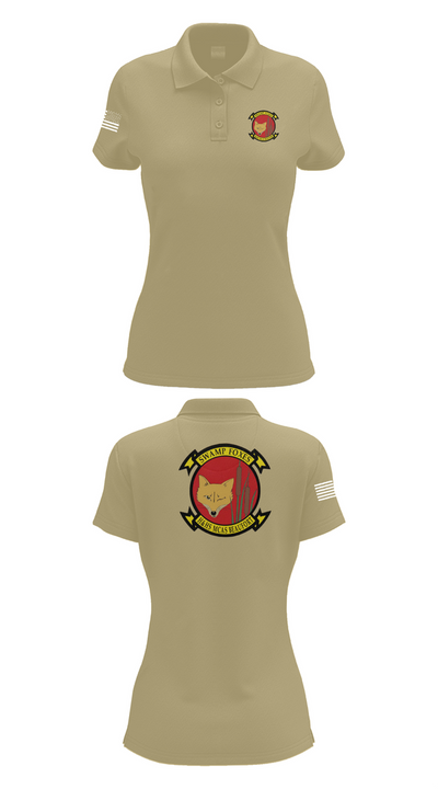 Headquarters & Headquarters Squadron 11394515 Women's Short Sleeve Performance Polo  - 95