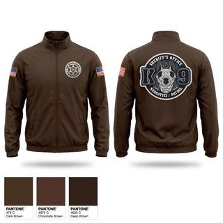 Windbreaker, JSO K9, Police, Teamtime, Team time, sublimation, custom sports apparel, team uniforms, spirit wear, spiritwear, sports uniforms, custom shirts, team store, custom team store, fundraiser sports, apparel fundraiser