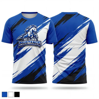 Short Sleeve Performance Shirt, Hi-Line Mustangs, Baseball, Teamtime, Team time, sublimation, custom sports apparel, team uniforms, spirit wear, spiritwear, sports uniforms, custom shirts, team store, custom team store, fundraiser sports, apparel fundraiser