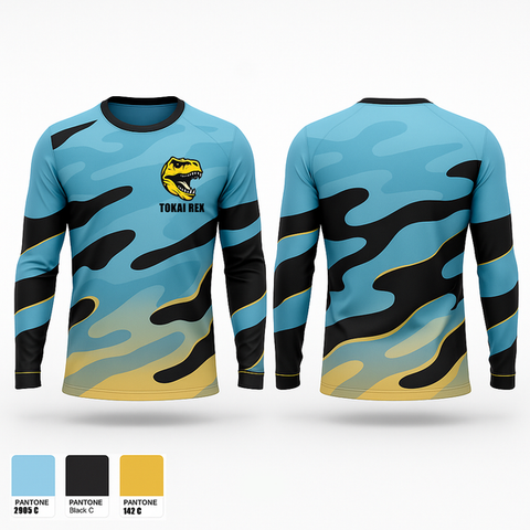 Long Sleeve Performance Shirt, Tokai rex, Men's Soccer, Teamtime, Team time, sublimation, custom sports apparel, team uniforms, spirit wear, spiritwear, sports uniforms, custom shirts, team store, custom team store, fundraiser sports, apparel fundraiser