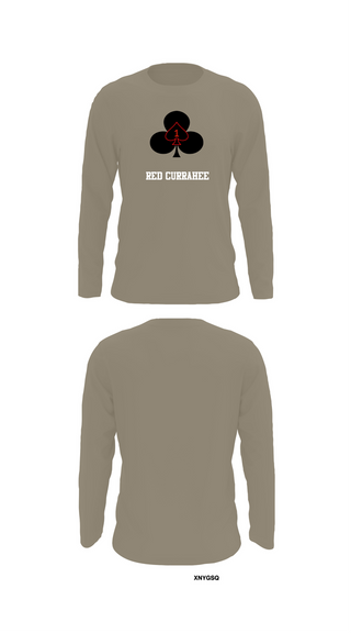 Long Sleeve Performance Shirt, Red currahee, Army, Teamtime, Team time, sublimation, custom sports apparel, team uniforms, spirit wear, spiritwear, sports uniforms, custom shirts, team store, custom team store, fundraiser sports, apparel fundraiser