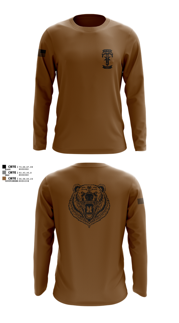 Long Sleeve Performance Shirt, HQ, 309TH MI BN, , Teamtime, Team time, sublimation, custom sports apparel, team uniforms, spirit wear, spiritwear, sports uniforms, custom shirts, team store, custom team store, fundraiser sports, apparel fundraiser